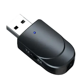 KN330 USB Адаптер Blue-зъб За Компютър, TV Адаптер, Автомобилния Безжичен Динамика С Двоен Изход, Аудио Приемник-Предавател Blue-зъб 5.0
