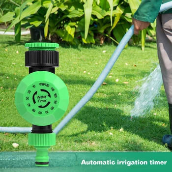 Таймер системи за напояване на домашно градина, Водосберегающий автоматично поливане, механичен таймер за поливане растения, цветя