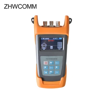 Ръчен тестер за свързване на PON JW3229, fiber optic тестер FTTH, измерване на оптична мощност