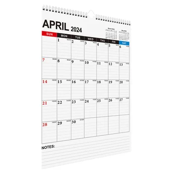 Английски Стенен календар Лист годишен планиране бележник, Списък със задачи в Дневния ред Органайзер за разписанието на Контролен списък за домашен офис
