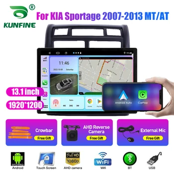 13,1-инчов Автомобилен Радиоприемник За KIA Sportage 2007-2013 MT AT Кола DVD GPS Навигация Стерео Carplay 2 Din Централна Мултимедиен Android Auto