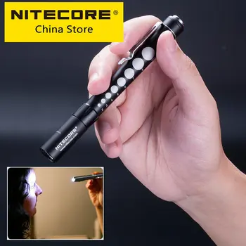 Батерията на NITECORE MT06MD AAA Led водоустойчив фенер Мини Акумулаторна Малък Преносим фенер медицински фенерче-писалка