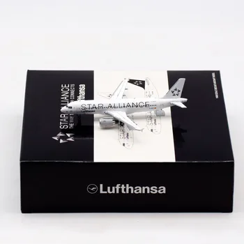1/400 Мащаб A320 D-AIQS Star Alliance авиокомпания Lufthansa Авиамодели самолети са подбрани демонстрационен модел Играчки