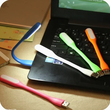 Led USB-лампа, книга лампа, Мини-лаптоп USB-led лампа, захранване, за Преносим лаптоп, светодиодна настолна лампа за четене, USB-ночники.