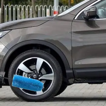 Четка За почистване на Автомобилни Джанти Автоматична Четка За Измиване на Гуми Инструмент За Почистване на превозното средство За Измиване на Автомобилни Гуми Джантите Лесно да се Почиства Трудно достъпните места