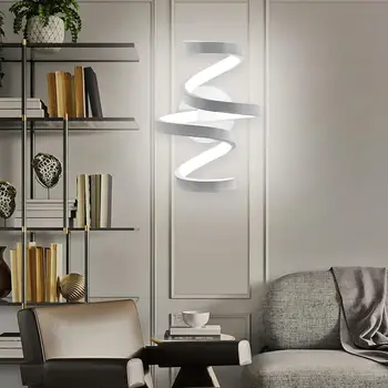Модерният led, с монтиран на стената лампа, Прикроватное осветление за коридор, Художествена лампа за всекидневна декор