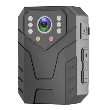 Видео 1080P, носен камера HD за тяло с нощно виждане, живот на батерията около 6-8 часа, спортна камера