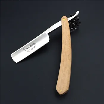 Реколта бръснач от естествен евкалипт за мъже и жени, която с помощта на нож за бръснене razor