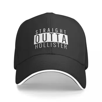 Нова бейзболна шапка Straight Outta Hollister California за голф, шапки за партита, дамски дрехи за голф, мъжки
