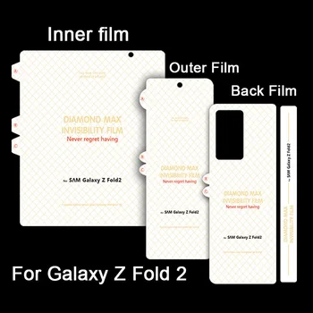 20 Комплекти Небьющейся Мембрана Със Защитно Фолио За Samsung Galaxy Z Fold 2 Fold 3 Z Fold 5 4 Задната Гидрогелевая Фолио За Защита На Екрана