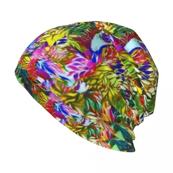 Dota?? s ярки цветове Вязаная капачка, Нова шапка Ръгби риболовна шапка реколта дамски шапки, мъжки