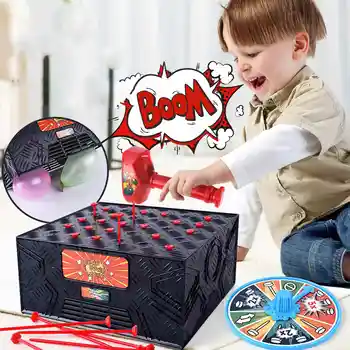 Играта Балон Blast Box Семейно парти Игра за деца и възрастни Балон Blast Box за банкет, училище деня на раждане