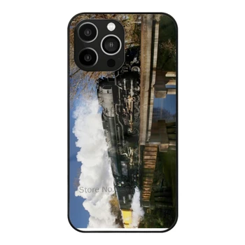 Калъф От Закалено Стъкло Union Pacific Big Boy 4014 Steam Engine За Iphone 14 13Pro 12 11 Pro Max X Xr Xs 7 8 6S 5S Plus Union