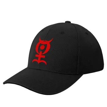 Monas Hieroglyphica - червена бейзболна шапка за татко, луксозна мъжка шапка, дизайнерски шапка, мъжки дамски