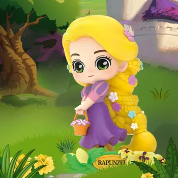 Посочете Стилове Disney Princess Garden Dream Series Фигурка Кукли, Играчки Рапунцел Пепеляшка, Ариел, Бел Фигурки на Кукли за Деца