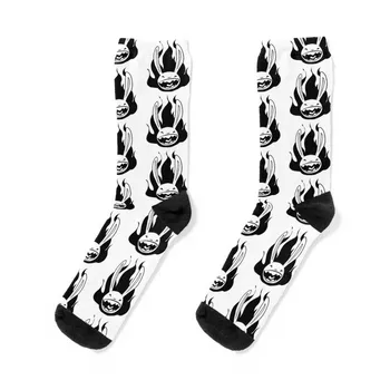Главата на Макс в огън, в черно-бели чорапи, мъжки чорапи дизайнерско марка Argentina, мъжки, дамски чорапи