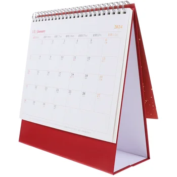 2022 Настолни офис столове 2024 Календар Ежедневна употреба Месечни Консумативи, Хартия Декоративна за дома