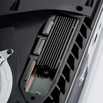 M. 2 2280 SSD Охлаждащ Радиатор NVME NGFF Heat Cooler Огнеупорни Радиатор с Термосиликоновой Подложка за Игра Конзола PS5