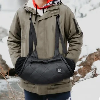 Съединител-топло за ръце с електрически нагревател, поясная чанта за термоперчаток с бързото изгаряне в студено време, чанта за нагряване на ръце, за нощуване на открито, ски