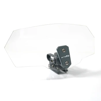 Подходящ за мотоциклет на BMW K1300S K1300 S Регулируема клипса на удлинителе на предното стъкло, спойлер, дефлектор на предното стъкло