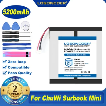 100% Оригинална батерия LOSONCOER 5200 mah за ChuWi Surbook Mini и CWI540 Tablet PC NV30140146-2S