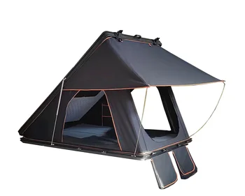 Нов стил на Къмпинг на открито Водоустойчив Палатка на покрива Remaco за 2 души Suv от алуминиева сплав Триъгълна Твърда обвивка на Палатка на покрива