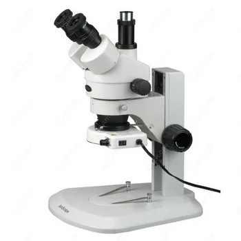 Тринокулярный микроскоп с трековой поставка-AmScope Доставя Тринокулярный микроскоп с трековой стойка 3,5 X-90X с Сверхширокополосным стереозумом