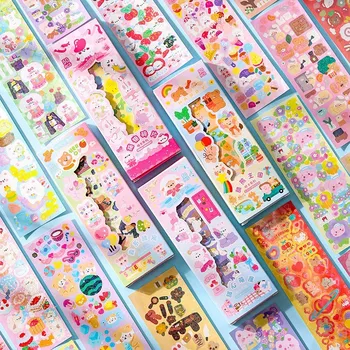50 бр. /опаковане. Kawaii Junk Journal Етикети Декор Етикет За Scrapbooking Idol Kpop Канцеларски Материали Пощенски Картички Kawaii Sticker Suppli