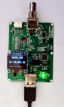 Модул за измерване на слаботокови-широк диапазон от USB 10pa-1a, пикоамперметр
