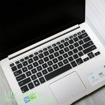 Силиконовата Защитно покритие Клавиатура За Лаптоп Asus Vivobook L406S L406M L406MA L406SA L406 MA SA L 406 S, M 14 инча