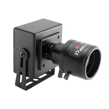 Уеб камера с променливо фокусно разстояние от 2.8-12 мм 1,3-мегапикселова UVC Plug и Play 1,3-мегапикселова USB-камера с мини-корпус