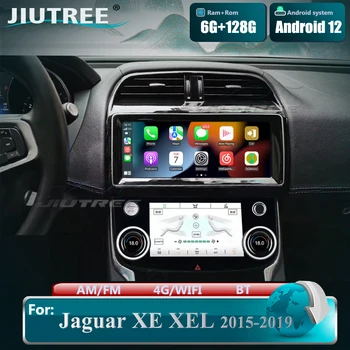 Android 12 За Jaguar XE XEL 2015 2017 2018-2020 Автомобилен Радиоприемник GPS Air Screen Navi Стерео Мултимедиен Плейър Аудио Радио Главното Устройство