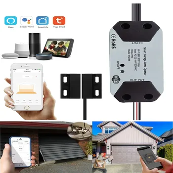 WiFi Smart switch Контролер за отваряне на гаражни врати работи с Алекса Echo Google Home Smart Living / Sasha control APP hub не се изисква