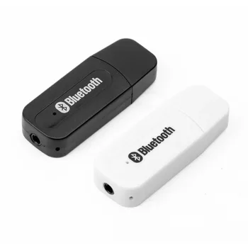 Жак хендсфри USB, 3.5 мм Автомобилен инструмент Bluetooth приемник Автомобилен Bluetooth-адаптер Музикален MP3 плейър, Безжичен Bluetooth