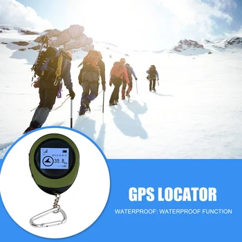 Мини GPS навигационен приемник, Тракер, Рецепционист, Преносим Определящ местоположението, Тракер, Рецепционист, проследяване, Ръчен Позиционер, Компас